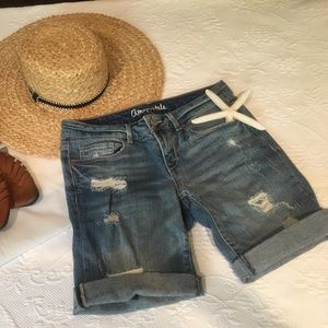 2 Pairs of Denim Bermuda Shorts!